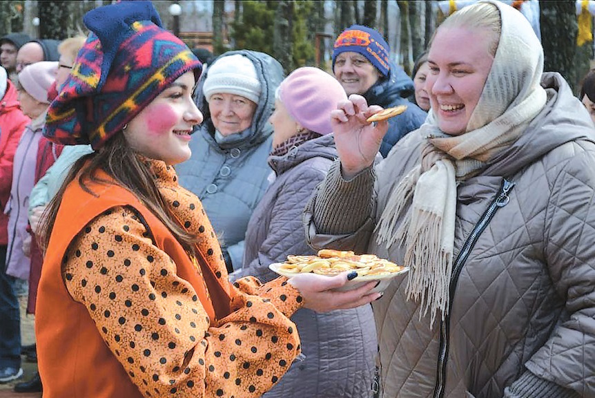 Святкаванне Масленіцы ў Іванаве