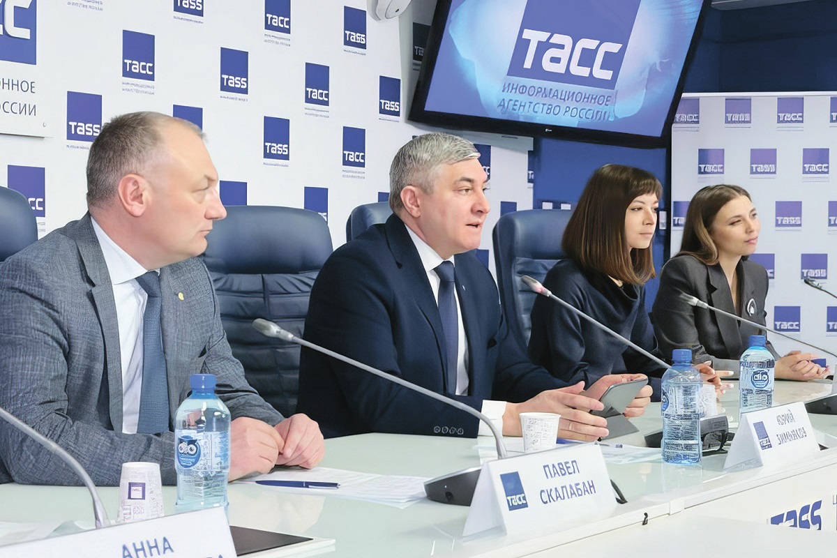 Прэс-канферэнцыя падчас адкрыцця Дзён беларускага кіно
