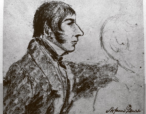 Дамінік Стэфановіч. Мастак Часлаў Манюшка, 1836 г.